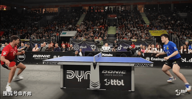 一场3-0！樊振东打败奥恰洛夫，德国杯决赛：萨尔布吕肯1-0领先
